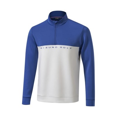 Cazadoras Mizuno Trace 1/4 Zip Hombre Blancos - Chile M053UQPBTK